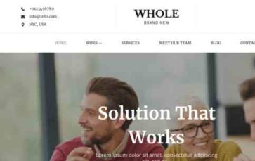 Whole (Theme Palace) (screenshot desktop)