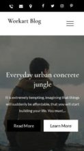 Workart Blog (screenshot mobile)