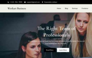 Workart Business (screenshot desktop)