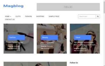 magblog (screenshot desktop)
