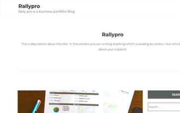 Screenshot Desktop Rallypro (screenshot desktop)