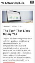 TR Affreview Lite (screenshot mobile)