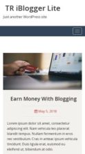 TR iBlogger Lite (screenshot mobile)