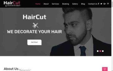 TR Salon (screenshot desktop)