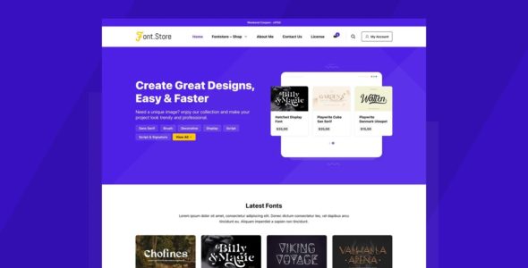 Font Store (theme.co.id)