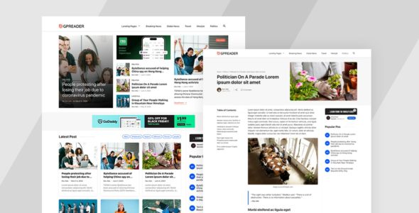 GP Reader (theme.co.id)