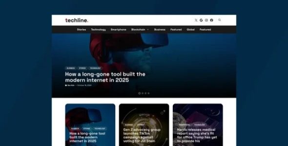 Techline (theme.co.id)