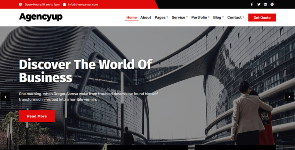 Agencyup (Themeansar)
