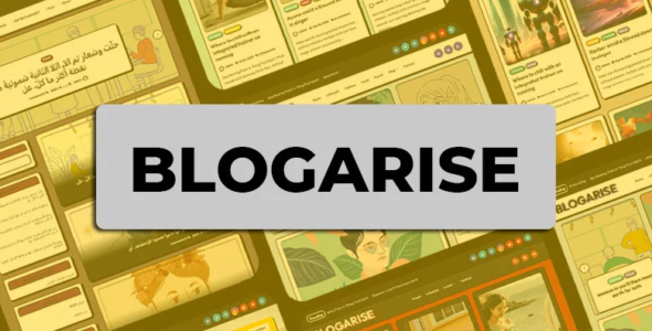 BlogArise Pro (Themeansar)