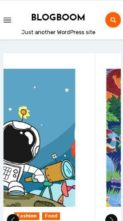 Blogboom (screenshot mobile)