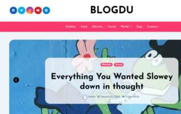 Blogdu (screenshot desktop)