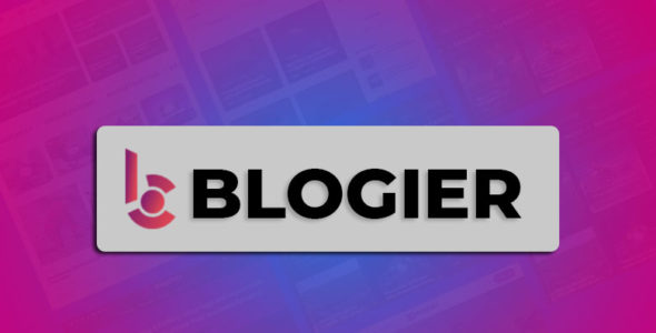 Blogier Pro (Themeansar)