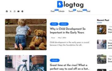 Blogtag (screenshot desktop)