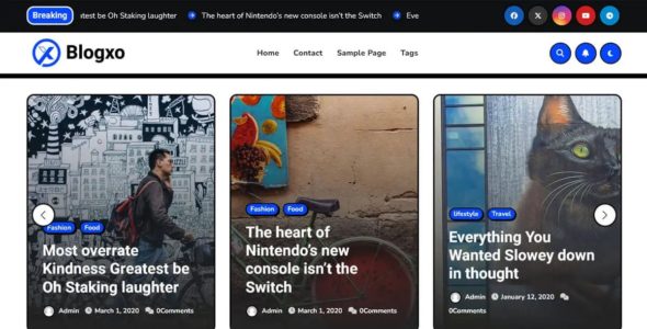 Blogxo (Themeansar)