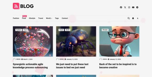 Blogza (Themeansar)