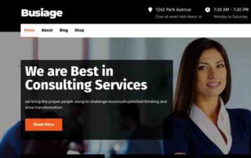 Busiage (screenshot desktop)