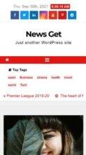 News Get (screenshot mobile)