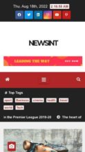 News Int (screenshot mobile)