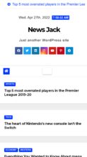 News Jack (screenshot mobile)