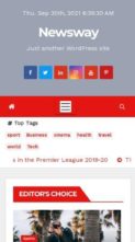 News Way Pro (screenshot mobile)