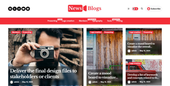 Newsblogs (Themeansar)