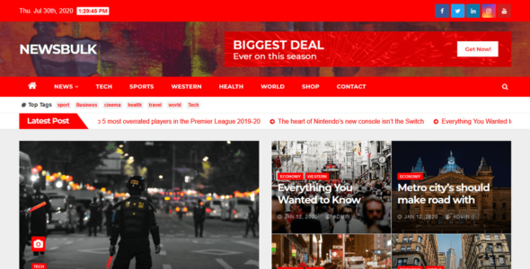 Newsbulk (Themeansar)