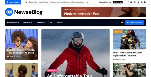 NewseBlog (Themeansar)