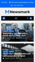 Newsmark (screenshot mobile)