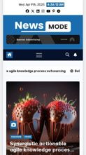 Screenshot Mobile Newsmode (screenshot mobile)