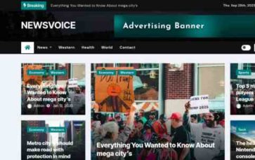 NewsVoice (screenshot desktop)