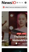 Newsxo Pro (screenshot mobile)
