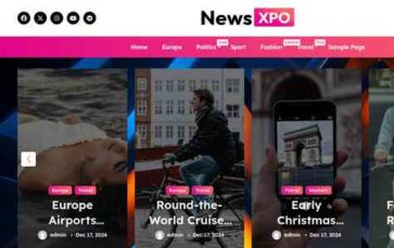 Newsxpo (screenshot desktop)