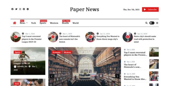 Paper News (Themeansar)