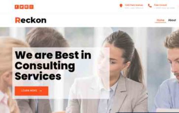 Reckon (screenshot desktop)