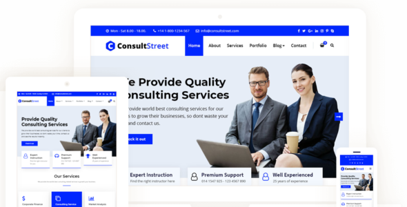 ConsultStreet Pro (ThemeArile)