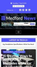 Medford News (screenshot mobile)
