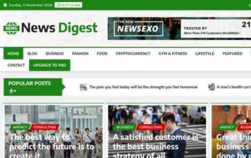 Screenshot Desktop News Digest (screenshot desktop)