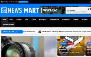 News Mart (screenshot desktop)