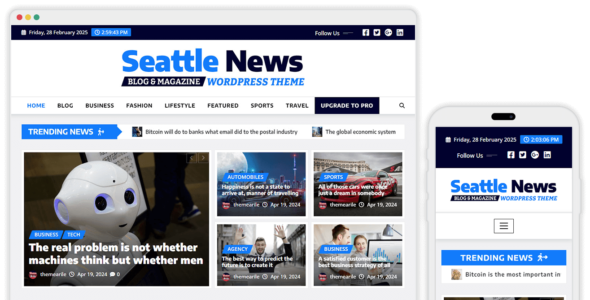 Seattle News (ThemeArile)
