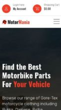 MotorMania (screenshot mobile)