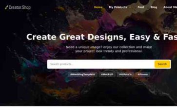 Creator Shop (screenshot desktop)