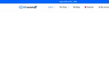 Screenshot Desktop GP Minishop (screenshot desktop)