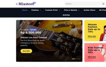 Screenshot Desktop GP MixStore (screenshot desktop)