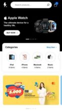 Screenshot Mobile GP MobiStore (screenshot mobile)
