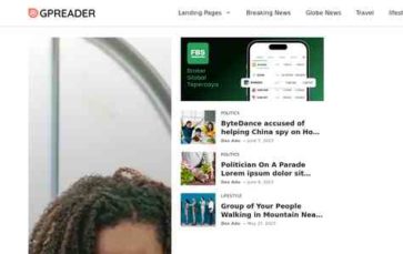 GP Reader (screenshot desktop)
