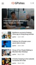 Screenshot Mobile GP Sites (screenshot mobile)