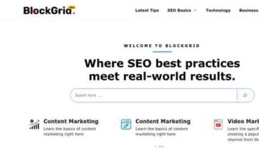 BlockGrid (screenshot desktop)