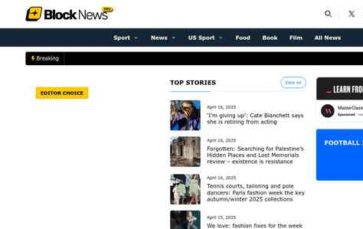 BlockNews (screenshot desktop)