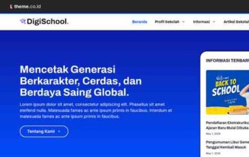 DigiSchool (screenshot desktop)
