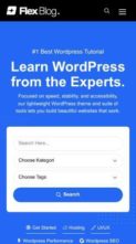 Screenshot Mobile FlexBlog (theme.co.id) - (screenshot mobile)